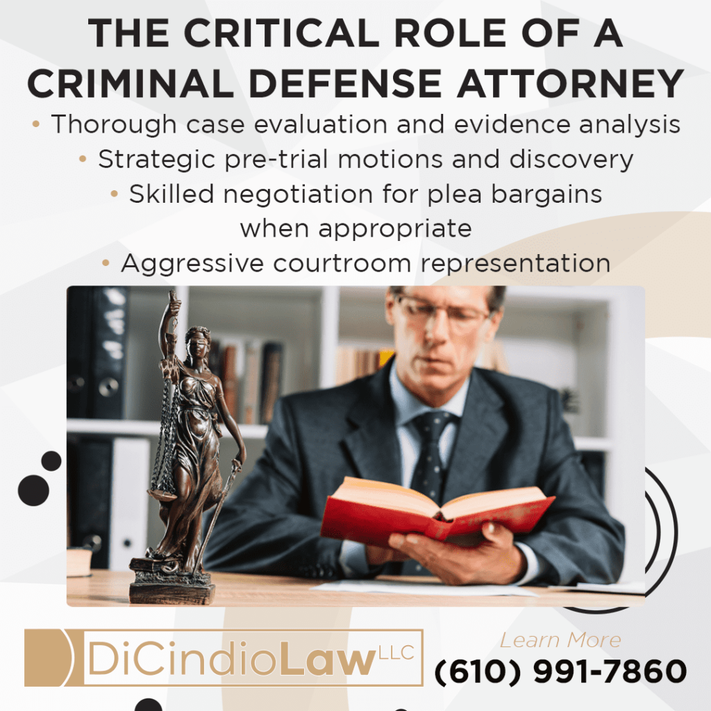 The Critical Role of A Criminal Defense Attorney