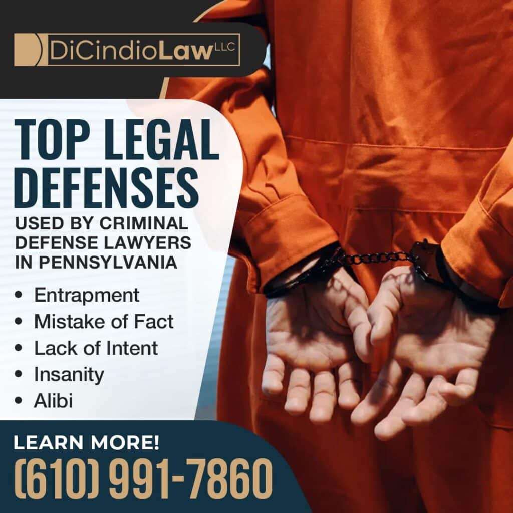 Top legal defenses used by criminal defense lawyers in pennsylvania 2